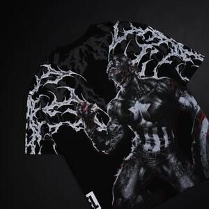 Captain america zombie side by side tee in Large